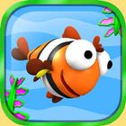 Flying Flag Fish Game آئیکن
