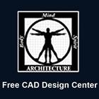 Free Autocad Drawings Download ไอคอน