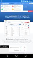 Poster Free Keyword Research Tool from Wordtracker