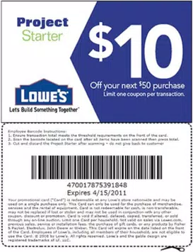 Free Lowes Coupon APK for Android Download