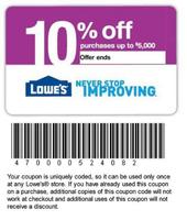 Free Lowes Coupon स्क्रीनशॉट 2
