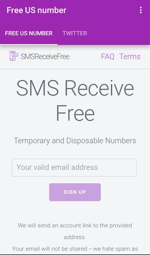 Free US number for Android - APK Download