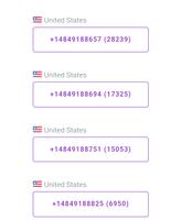 Free US number syot layar 2