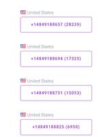 Free US number اسکرین شاٹ 2