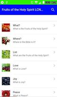 Fruits of the Holy Spirit LCNZ Bible Study Guide ポスター