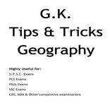 G.K. Tricks - Geography