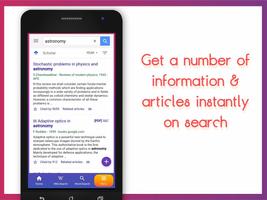 SCHOLAR - Information and Article Search ภาพหน้าจอ 1