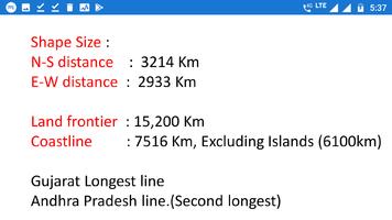 General Introduction Of India in Short Points(Geo) تصوير الشاشة 1