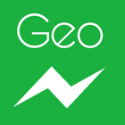 Geo messenger ไอคอน