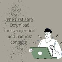 GoChat messenger poster