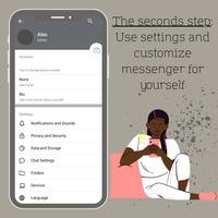 GoChat messenger syot layar 1