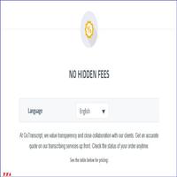 GOO Transcript Transcription Services Transcribe screenshot 3