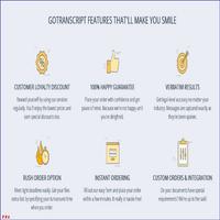 GOO Transcript Transcription Services Transcribe poster
