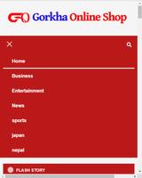 Gorkha Online Shop capture d'écran 1