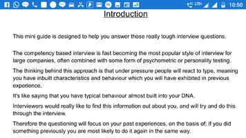 Great Answers To Tough Interview Questions تصوير الشاشة 1