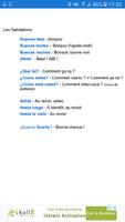 Guide de conversation espagnol screenshot 3