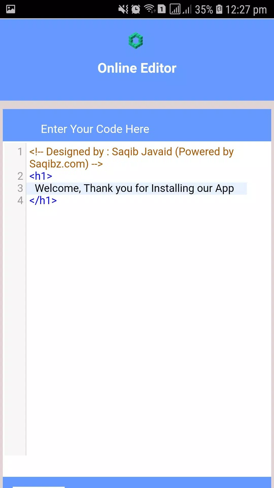 Html Editor Online Free Apk For Android Download