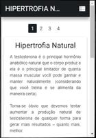 Hipertrofia Natural Guia تصوير الشاشة 2