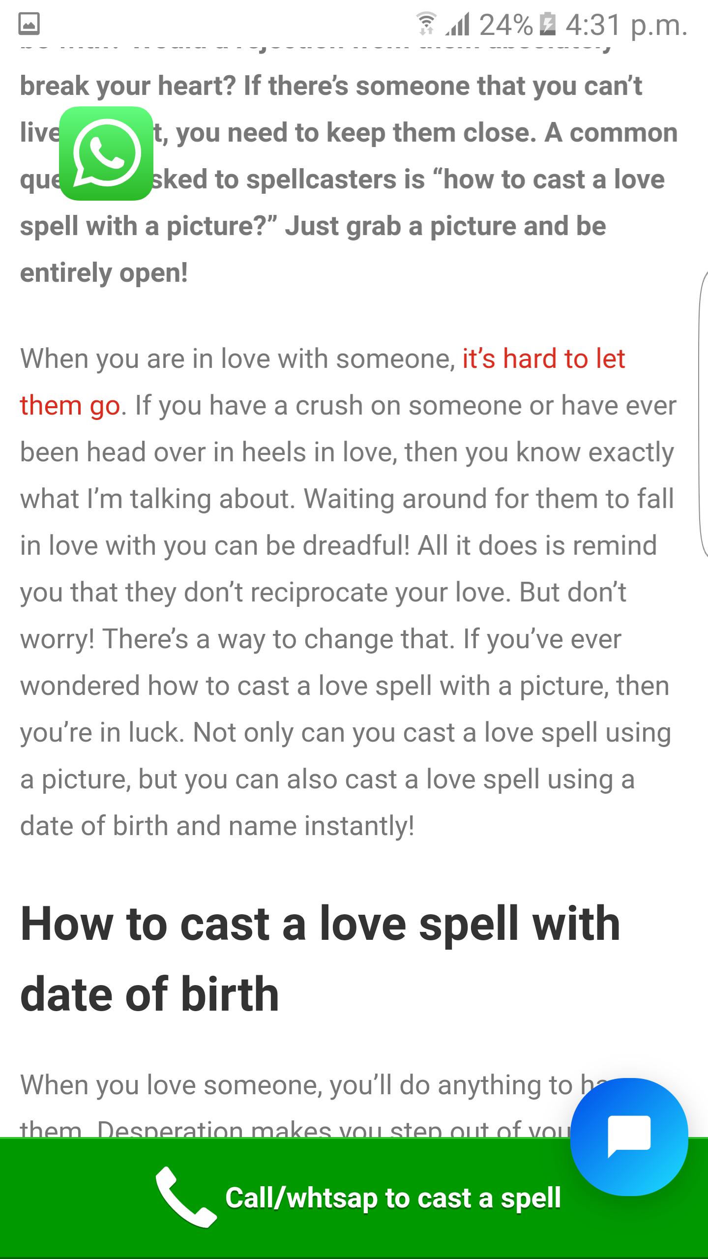 How To Cast A Love Spell With A Picture Pour Android Telechargez L Apk