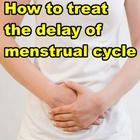 How to treat the delay of menstrual cycle icône
