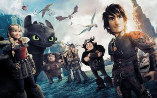 How To Train Your Dragon Games Theme Wallpaper ảnh chụp màn hình 2