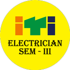 ELECTRICIAN SEMESTER-III MCQ ícone