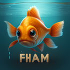 She is Fish Game: Swim & Grow icône