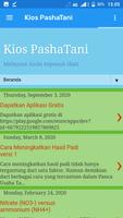 Kios Pasha Tani Blog পোস্টার