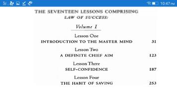 Law Of Success By Napoleon Hill screenshot 2