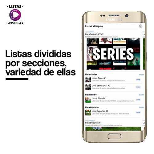 Download Listas Wiseplay 1.0.3 Android APK