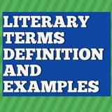 Literary Terms Definitions and Examples أيقونة