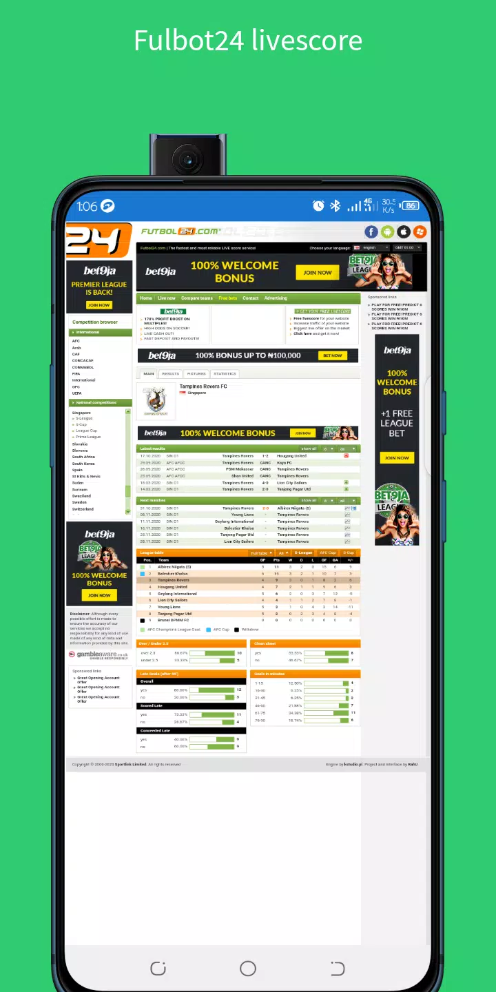 Futbol 24 livescore APK per Android Download