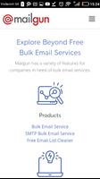 Mailgun Free bulk mailer Ekran Görüntüsü 2