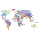 World map in 2023 APK
