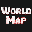 World Map countries and cities