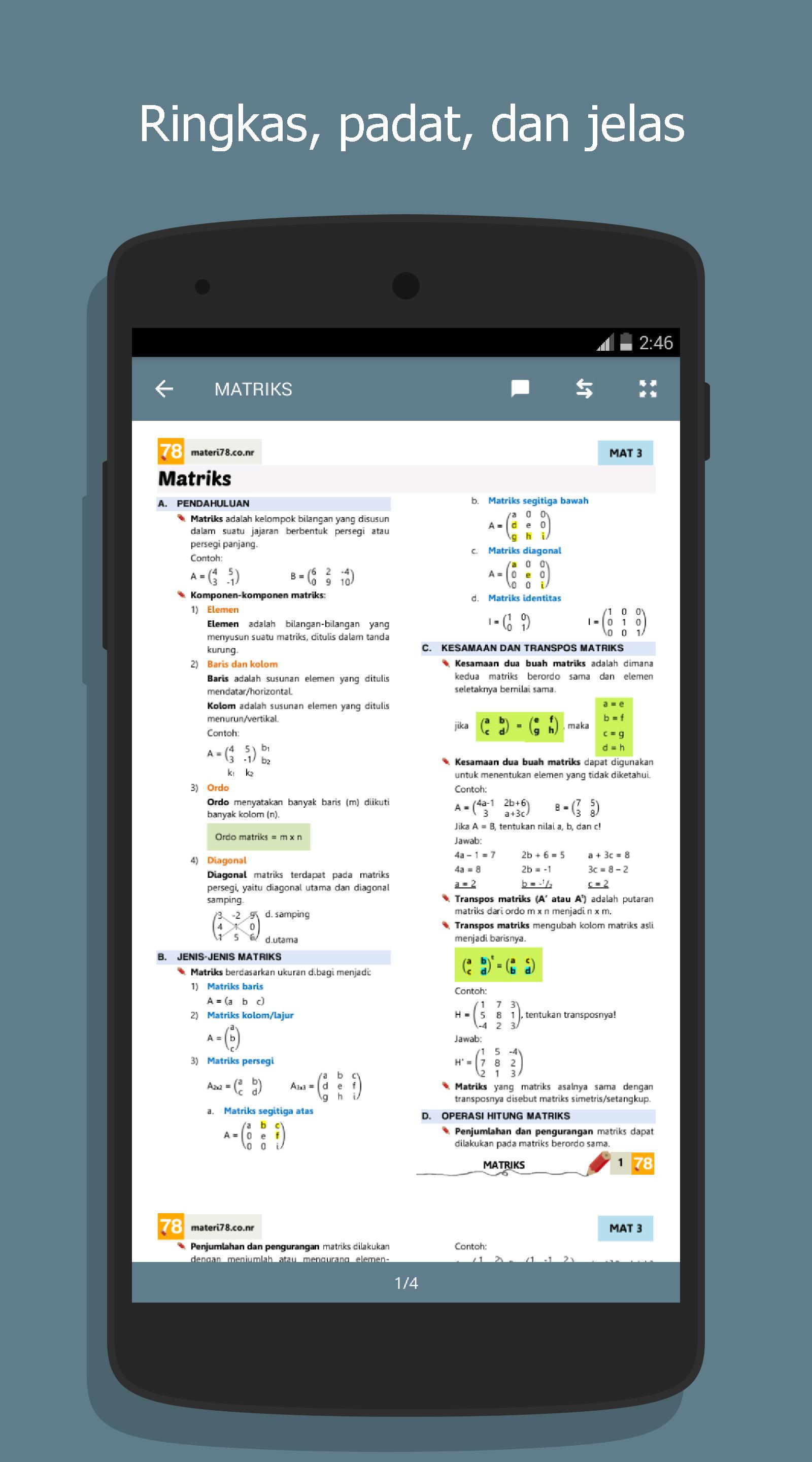 Materi Un Matematika Sma Ipa For Android Apk Download