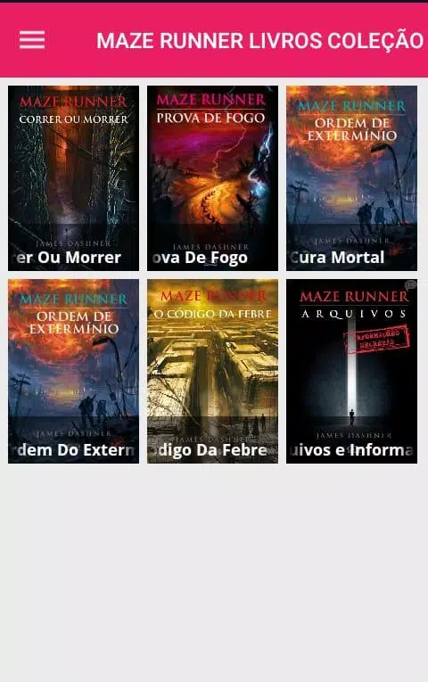 MAZE RUNNER: Correr ou morrer (Portuguese by James Dashner