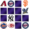 Memory Game - Baseball Teams Logos
