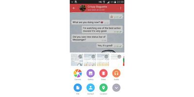Messenger video live 海報