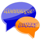 Messenger binary icône
