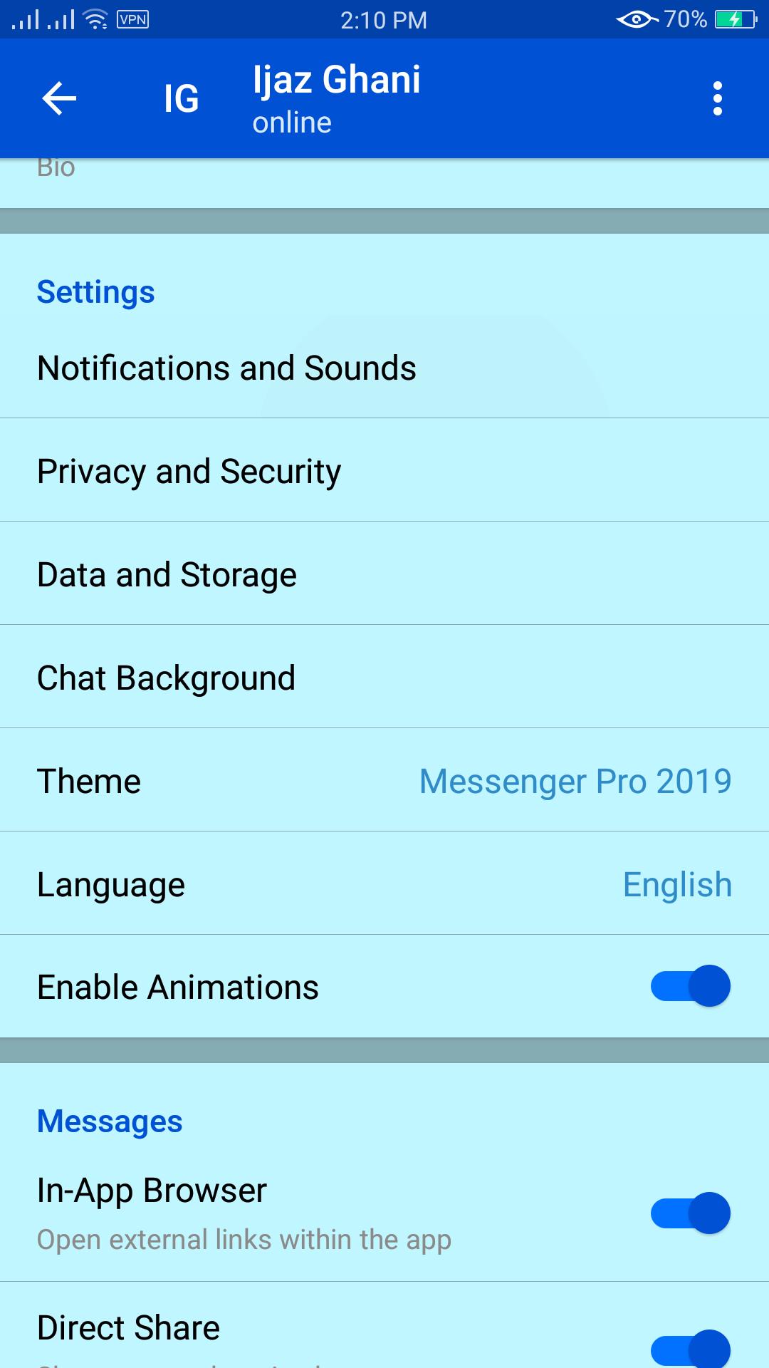 Messenger pro