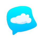 Messenger Sky – Text and Video Chat for Free أيقونة