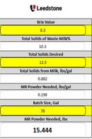 برنامه‌نما Milk Solids Calculator (Retired) عکس از صفحه