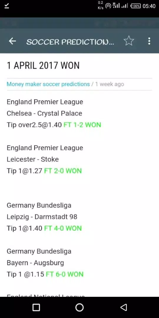 Money maker cheap soccer prediction