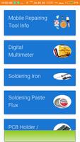 Mobile Repairing Tools Info plakat