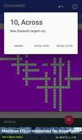 New Zealand Regions Names LCNZ NZ Crossword Game скриншот 1