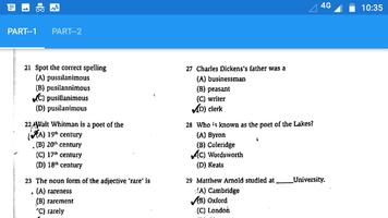 MCQ's. & Answers of Eng.Literature & Gen. English تصوير الشاشة 2