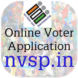 Online Voter App NVSP أيقونة