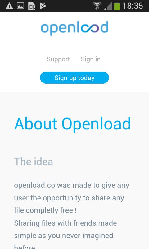 DA OPENLOAD ANDROID SCARICA