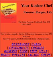 Over 250 Passover Recipes screenshot 1